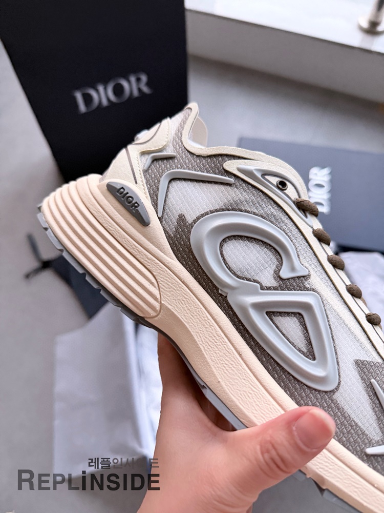 레플리카 명품 [DIOR] 디올 B30 오블리크 로우 스니커즈 남성용 - 박스 실사