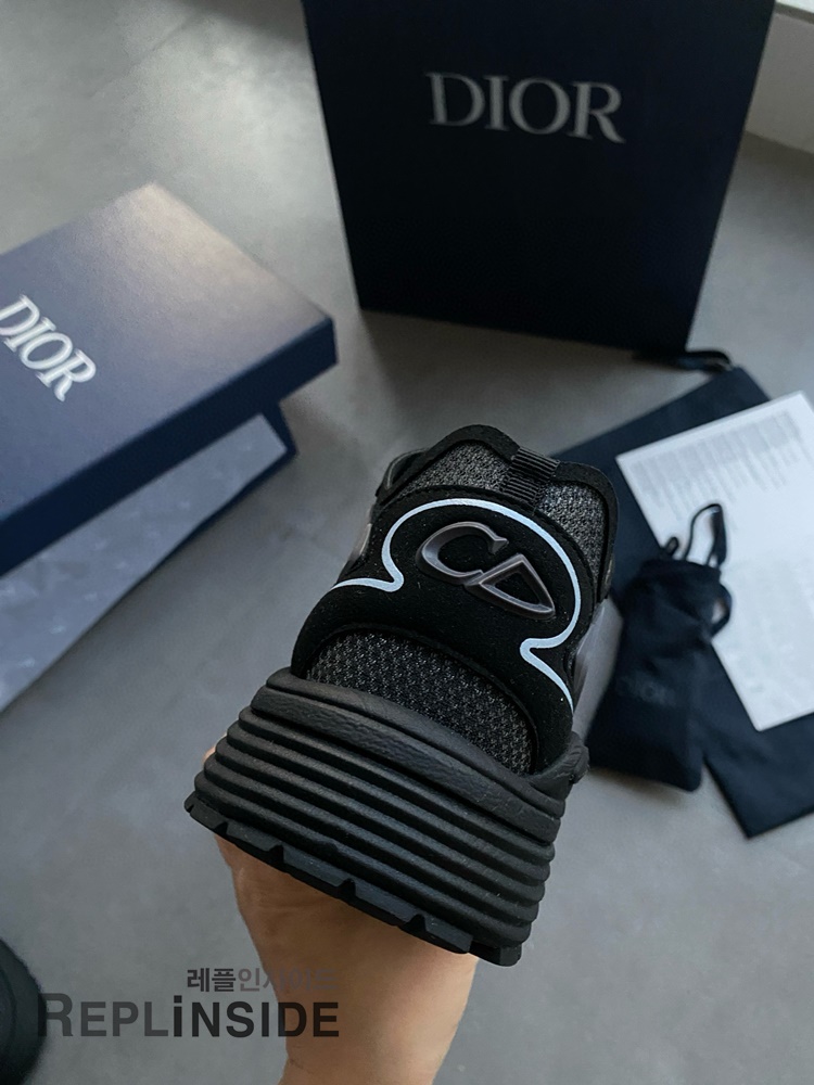 레플리카 명품 [DIOR] 디올 B30 오블리크 로우 스니커즈 남성용 - 택 실사