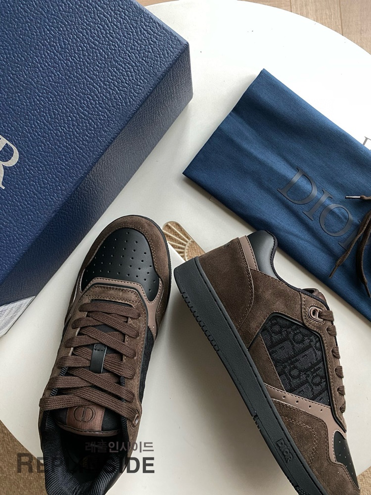 레플리카 명품 [DIOR] 디올 B27 오블리크 로우 스니커즈 남성용 - 밑창 실사
