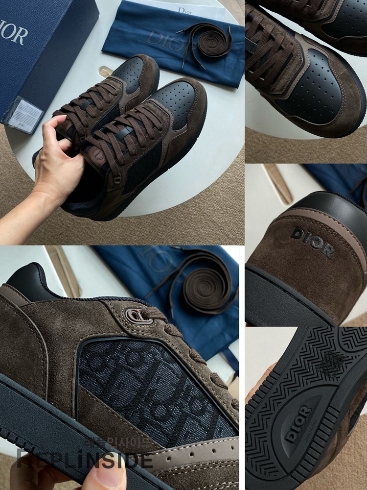 레플리카 명품 [DIOR] 디올 B27 오블리크 로우 스니커즈 남성용 - 박스 실사