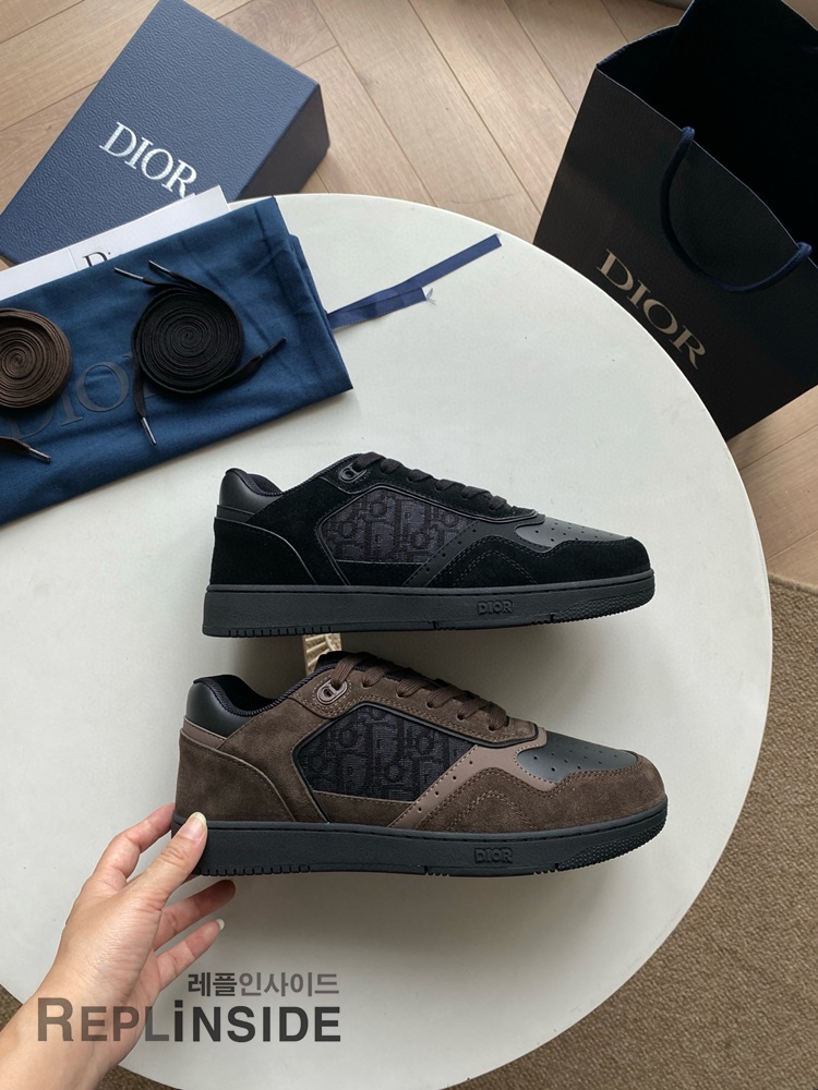 레플리카 명품 [DIOR] 디올 B27 오블리크 로우 스니커즈 남성용 - 택 실사