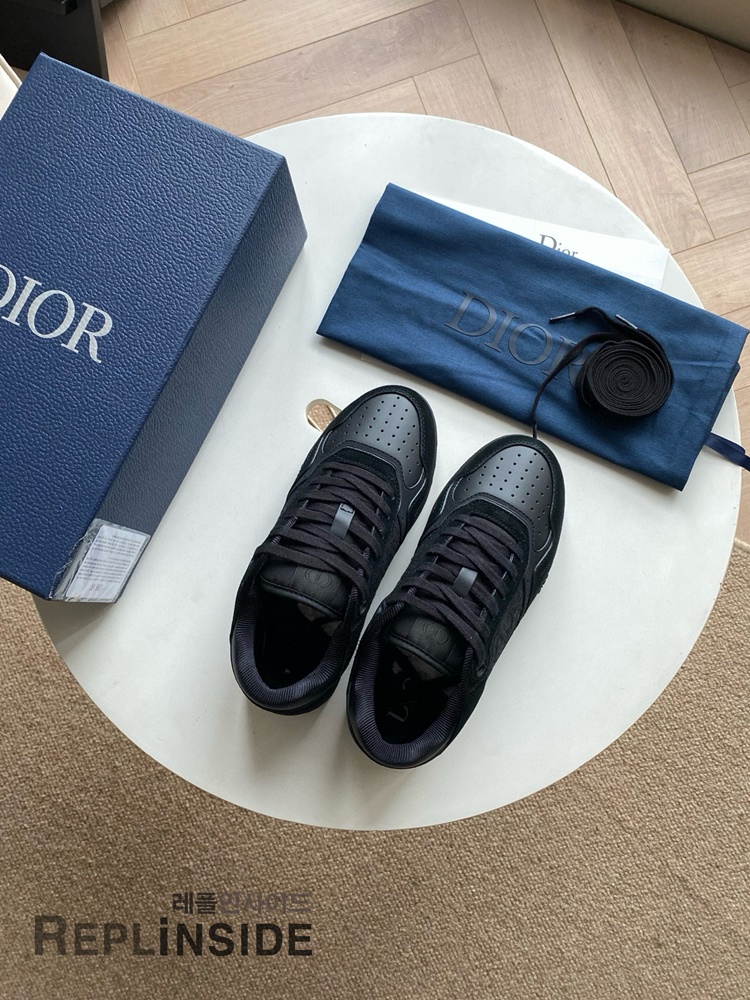 레플리카 명품 [DIOR] 디올 B27 오블리크 로우 스니커즈 남성용 - 앞면 실사