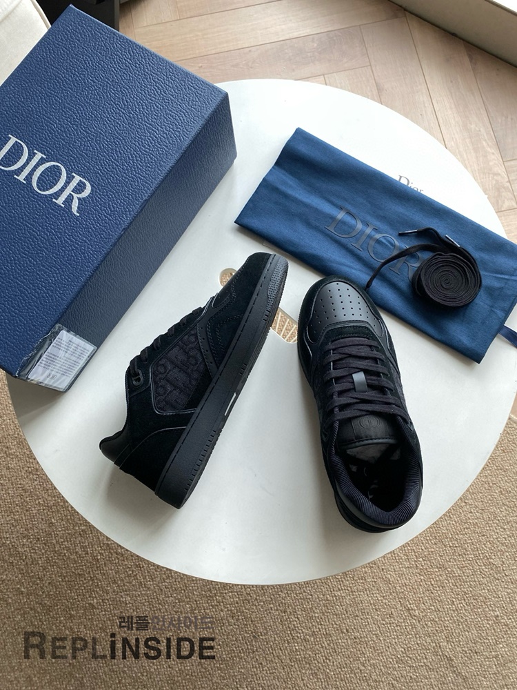 레플리카 명품 [DIOR] 디올 B27 오블리크 로우 스니커즈 남성용 - 박스 실사