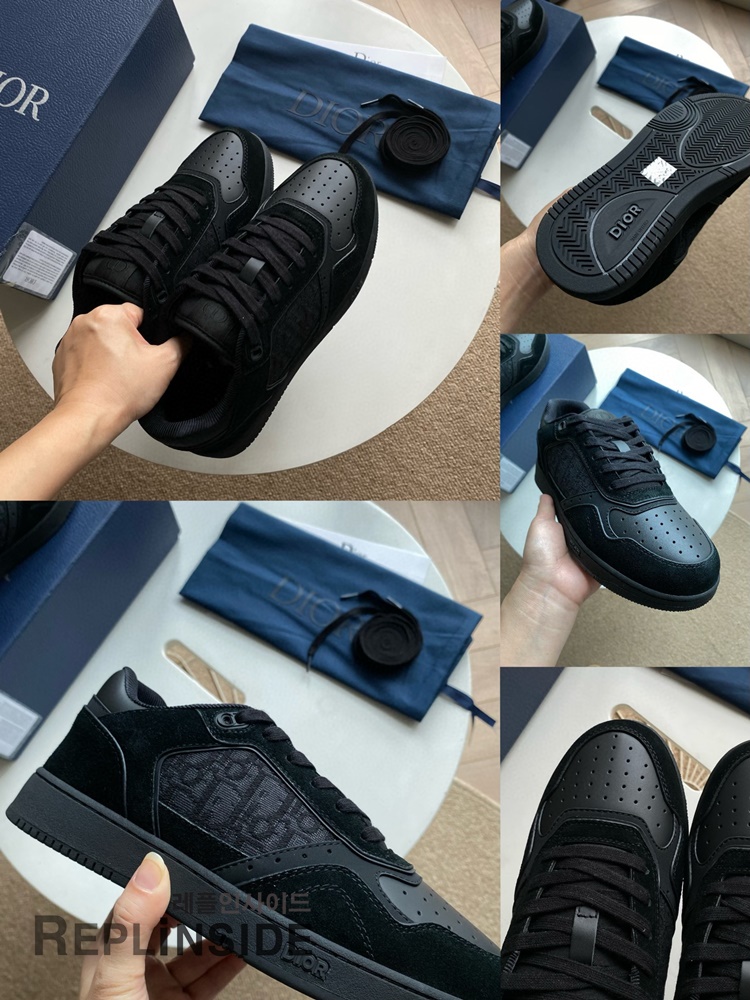레플리카 명품 [DIOR] 디올 B27 오블리크 로우 스니커즈 남성용 - 택 실사