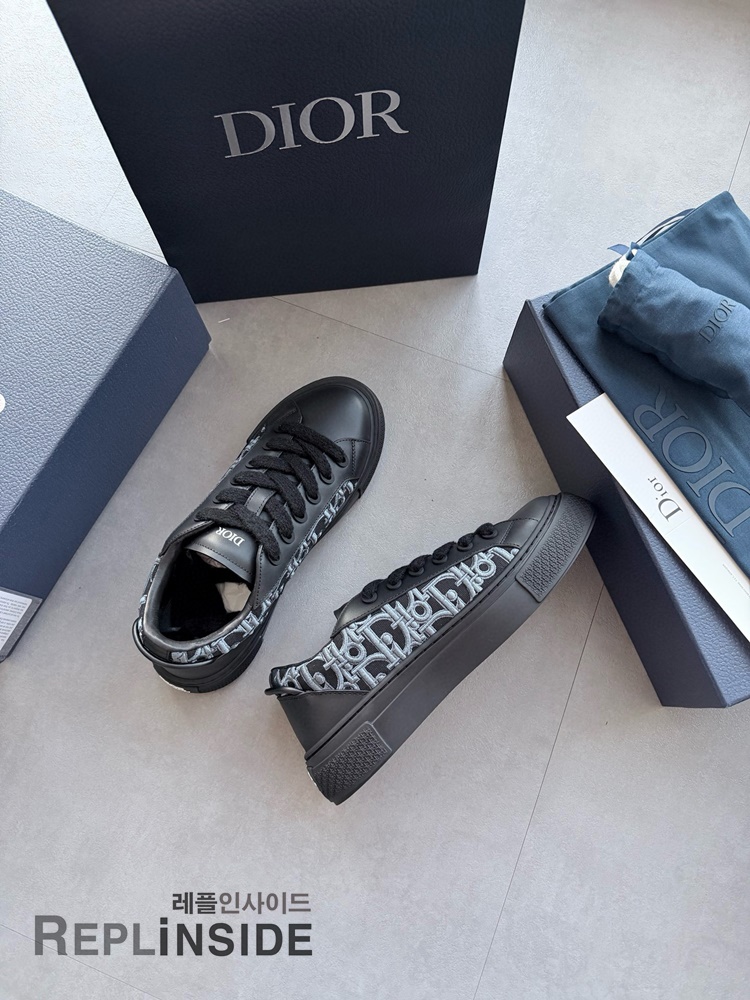 레플리카 명품 [DIOR] 디올 B33 스니커즈 남성용 - 앞면 실사