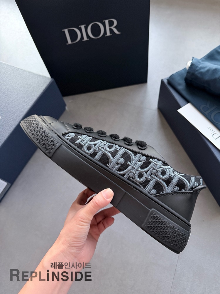레플리카 명품 [DIOR] 디올 B33 스니커즈 남성용 - 택 실사