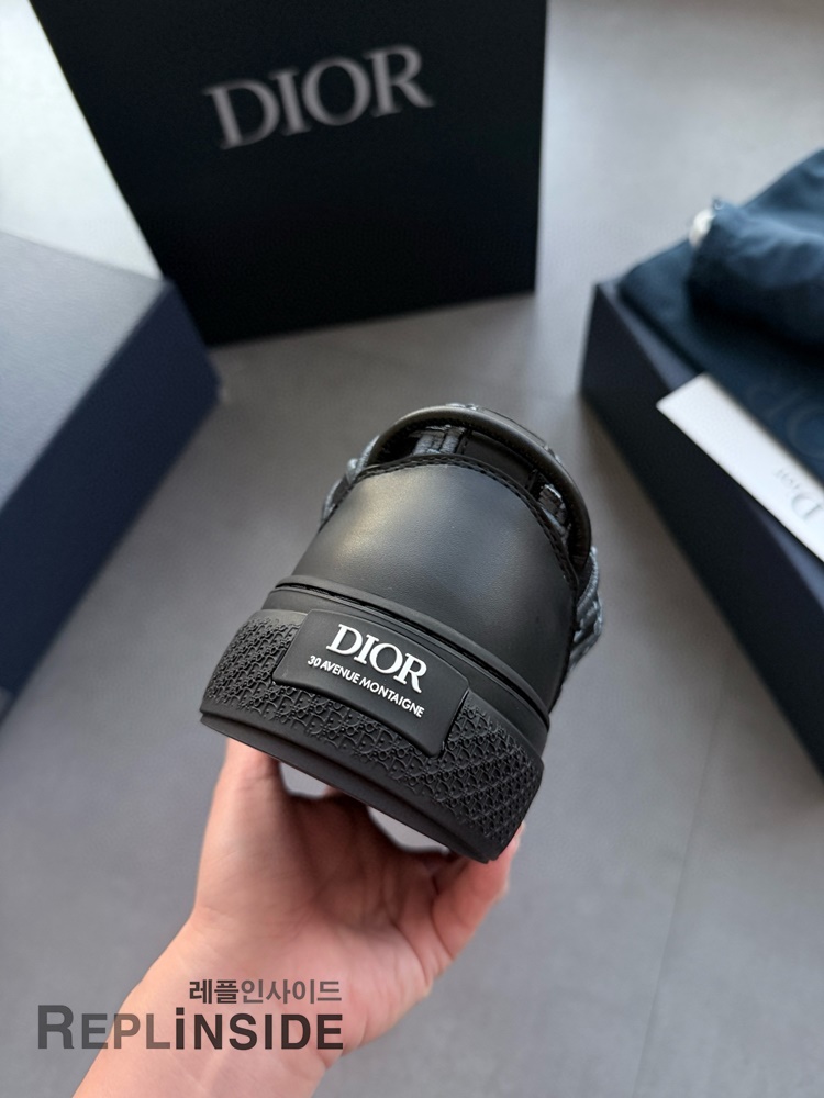 레플리카 명품 [DIOR] 디올 B33 스니커즈 남성용 - 전체 실사