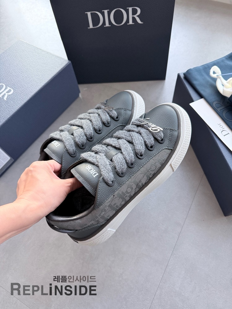 레플리카 명품 [DIOR] 디올 B33 스니커즈 남성용 - 옆면 실사
