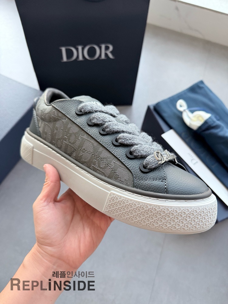 레플리카 명품 [DIOR] 디올 B33 스니커즈 남성용 - 인솔 실사