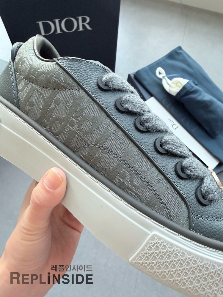 레플리카 명품 [DIOR] 디올 B33 스니커즈 남성용 - 택 실사