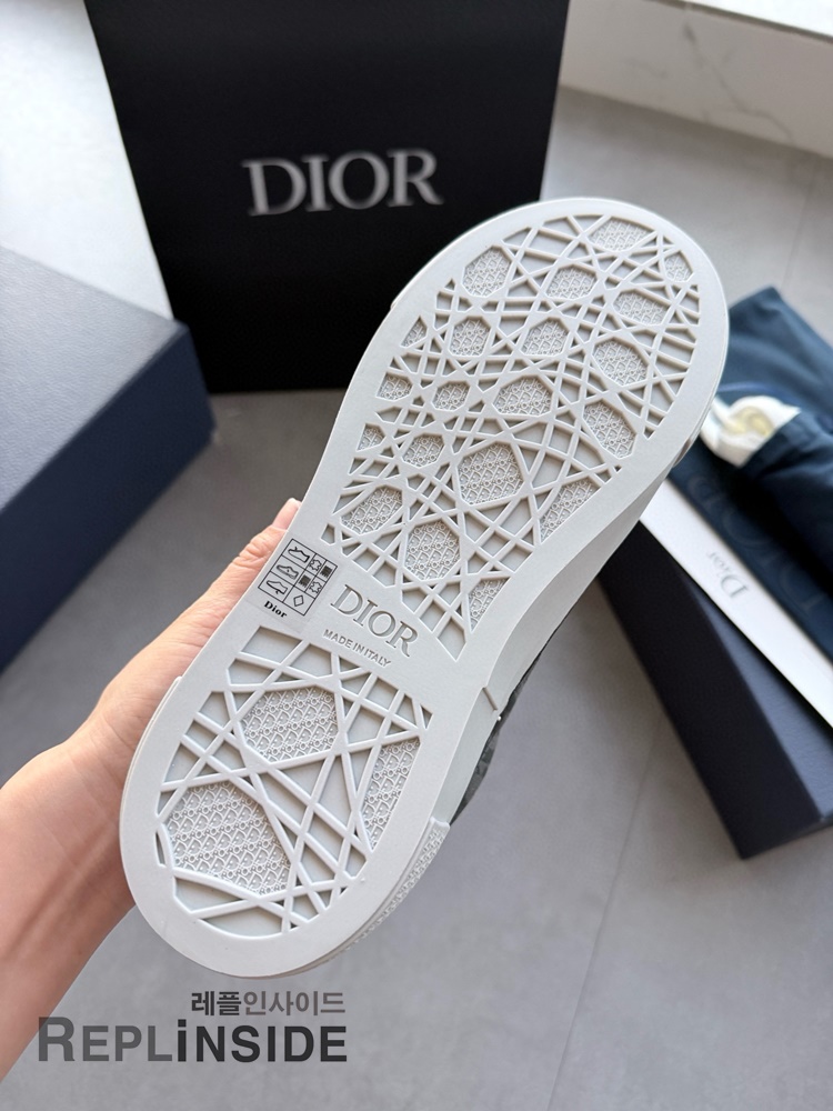 레플리카 명품 [DIOR] 디올 B33 스니커즈 남성용 - 전체 실사
