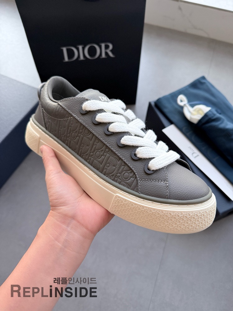 레플리카 명품 [DIOR] 디올 B33 스니커즈 남성용 - 로고 실사