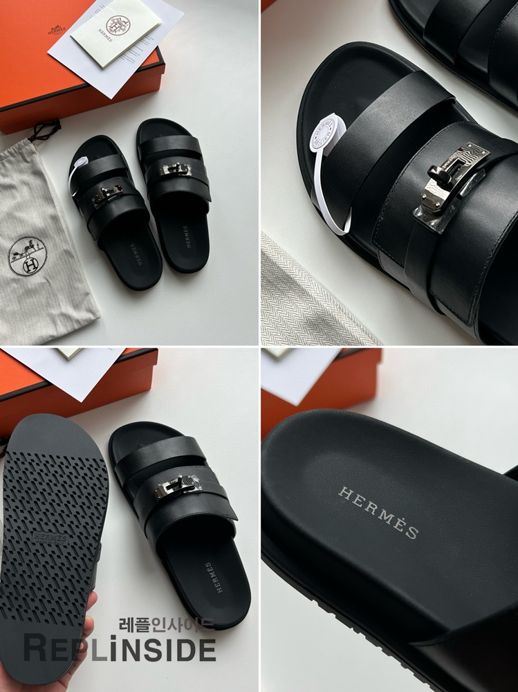레플리카 명품 [HERMES] 에르메스 잭슨 샌들 남성용 - 택 실사