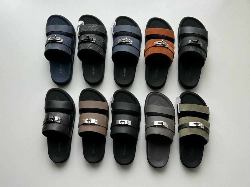 레플리카 명품 [HERMES] 에르메스 잭슨 샌들 남성용 - 전체 실사