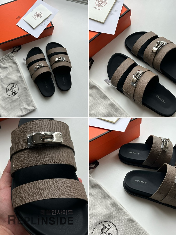 레플리카 명품 [HERMES] 에르메스 잭슨 샌들 남성용 - 택 실사