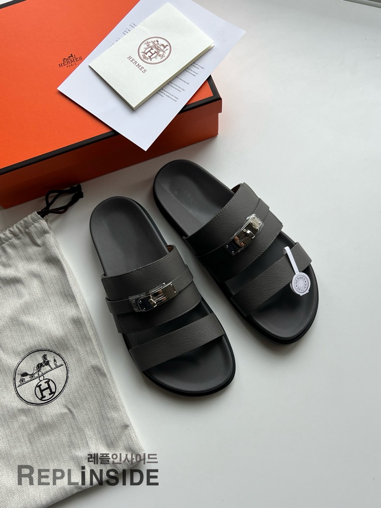 레플리카 명품 [HERMES] 에르메스 잭슨 샌들 남성용 - 박스 실사
