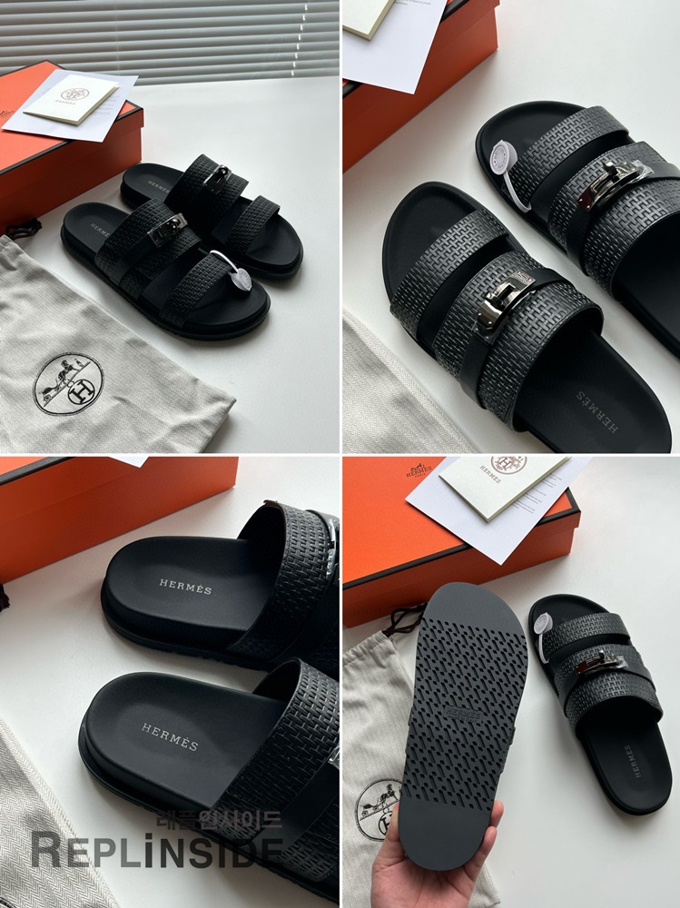 레플리카 명품 [HERMES] 에르메스 잭슨 샌들 남성용 - 택 실사