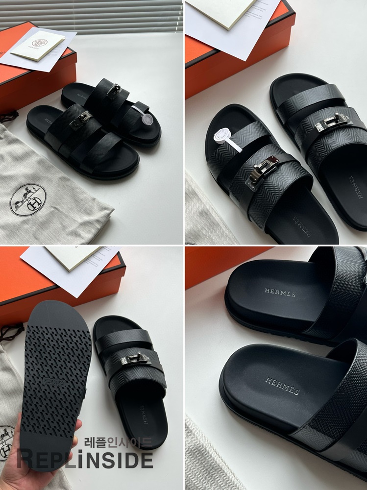 레플리카 명품 [HERMES] 에르메스 잭슨 샌들 남성용 - 택 실사