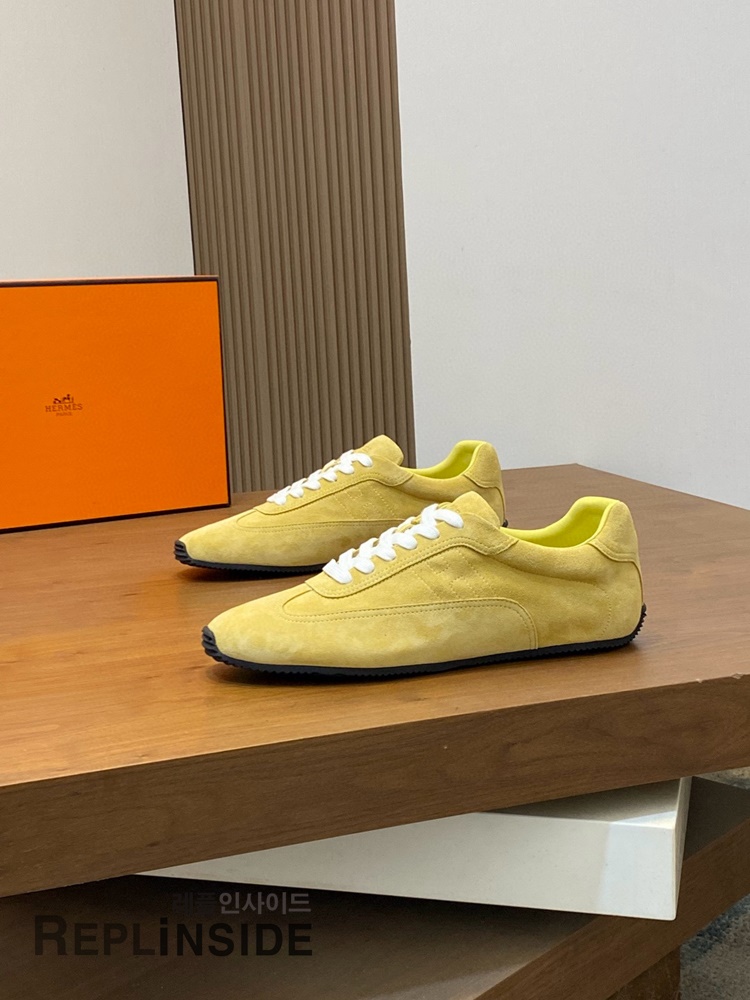 레플리카 명품 [HERMES] 에르메스 마스터 스니커즈 남성용 - 뒷면 실사