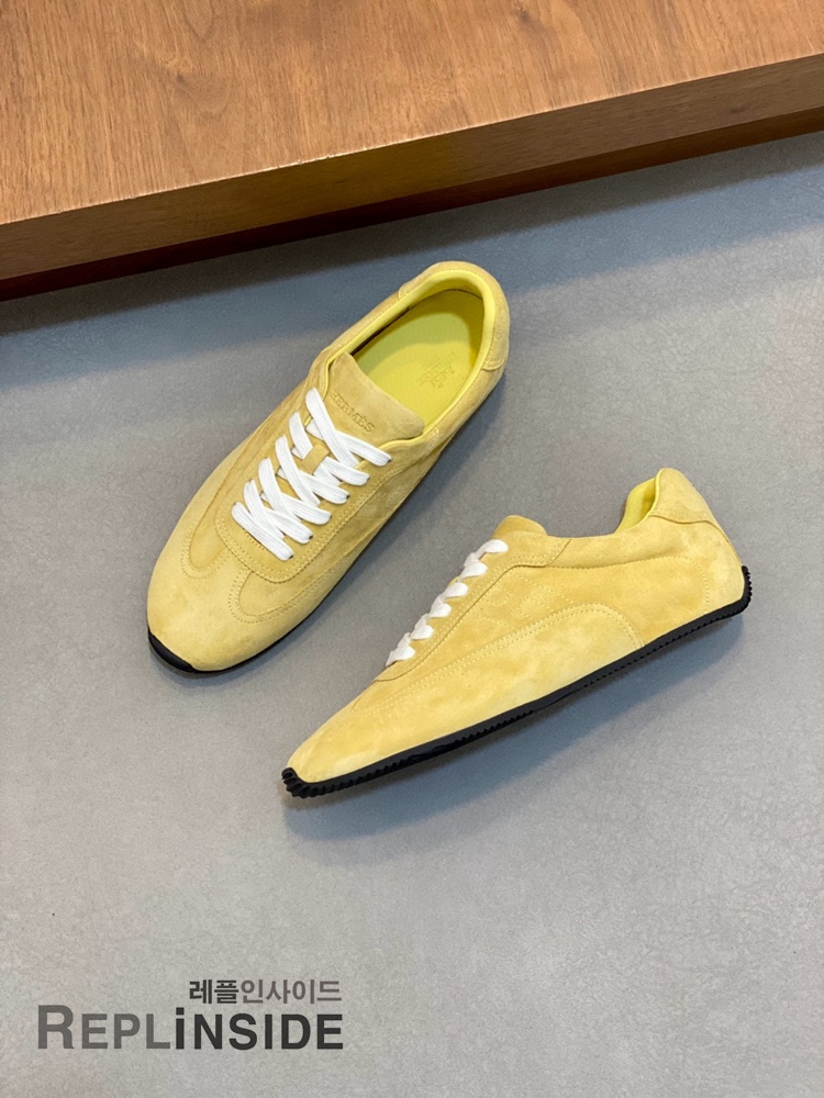 레플리카 명품 [HERMES] 에르메스 마스터 스니커즈 남성용 - 인솔 실사