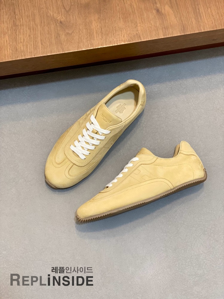 레플리카 명품 [HERMES] 에르메스 마스터 스니커즈 남성용 - 인솔 실사