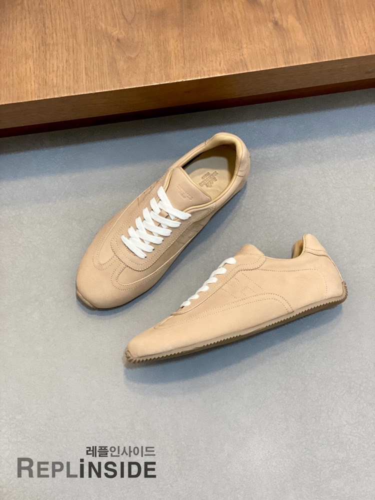 레플리카 명품 [HERMES] 에르메스 마스터 스니커즈 남성용 - 인솔 실사