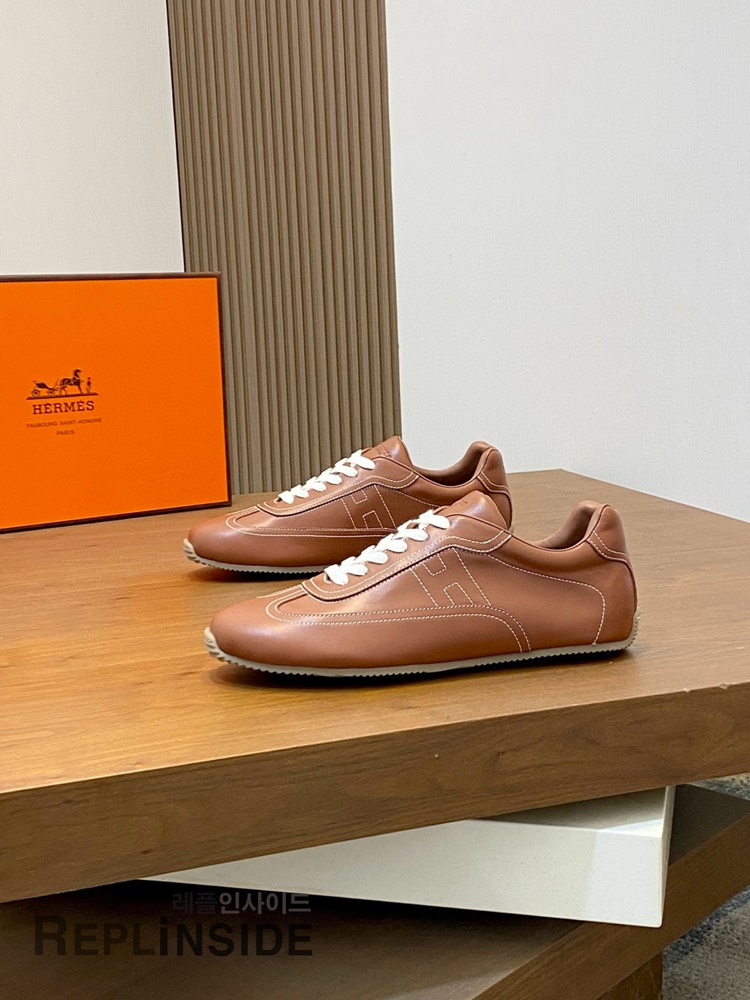 레플리카 명품 [HERMES] 에르메스 마스터 스니커즈 남성용 - 뒷면 실사