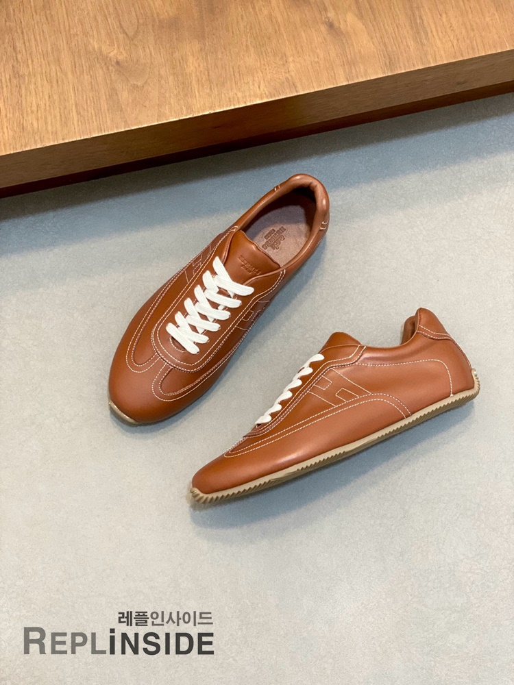 레플리카 명품 [HERMES] 에르메스 마스터 스니커즈 남성용 - 인솔 실사