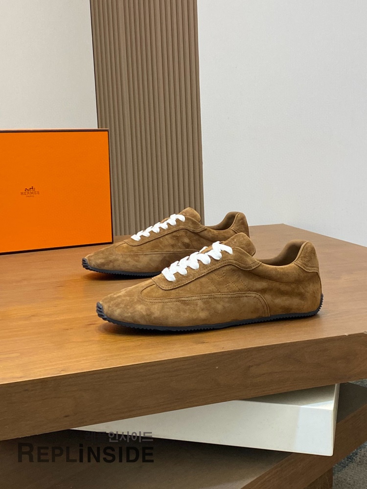 레플리카 명품 [HERMES] 에르메스 마스터 스니커즈 남성용 - 뒷면 실사