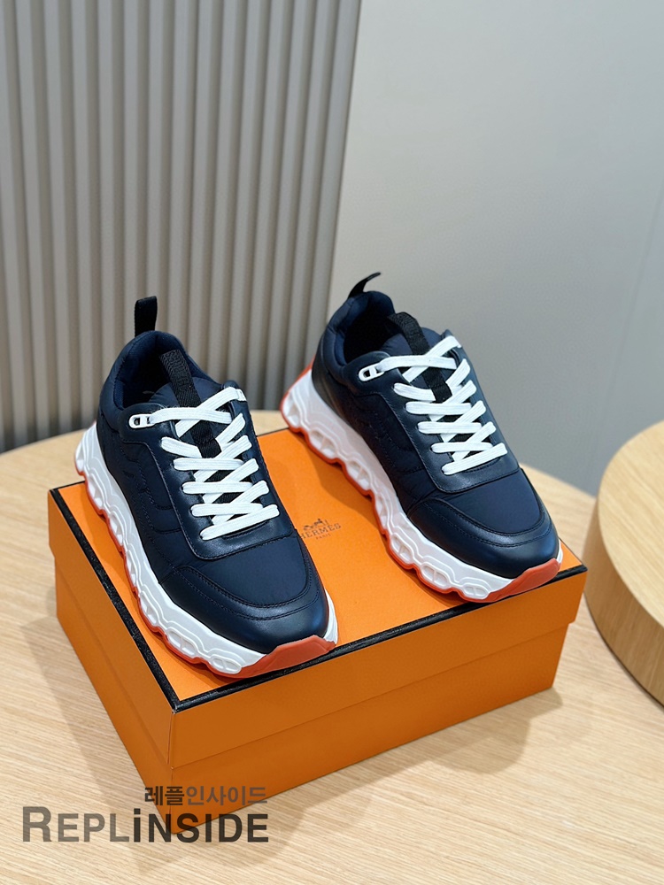 레플리카 명품 [HERMES] 에르메스 임펄스 스니커즈 남성용 - 앞면 실사
