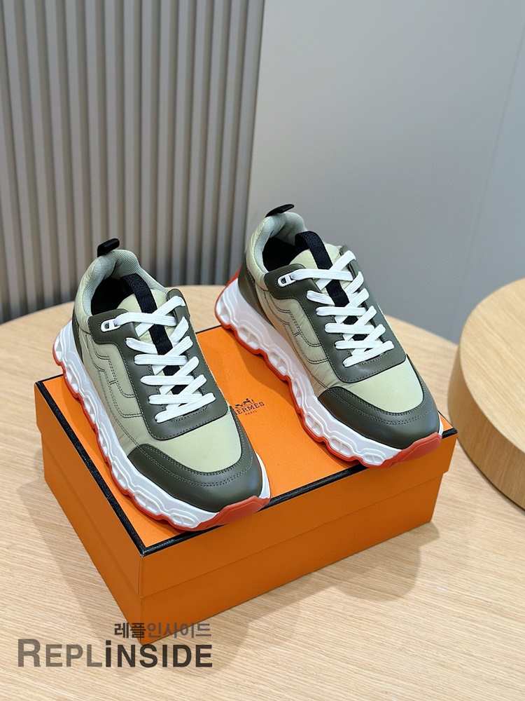 레플리카 명품 [HERMES] 에르메스 임펄스 스니커즈 남성용 - 앞면 실사