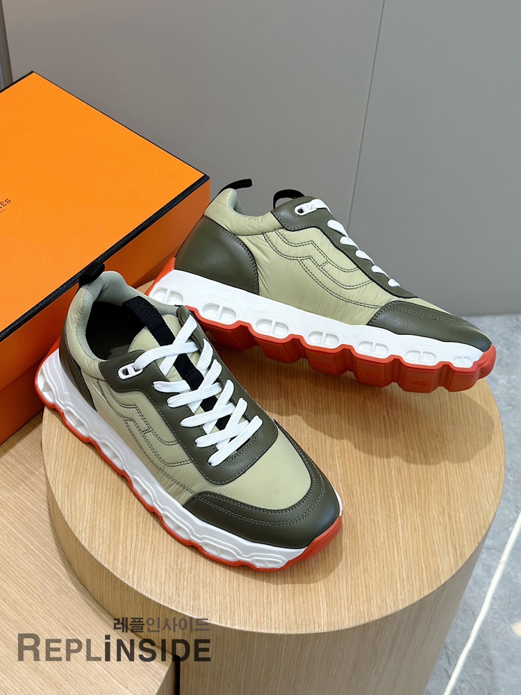 레플리카 명품 [HERMES] 에르메스 임펄스 스니커즈 남성용 - 박스 실사