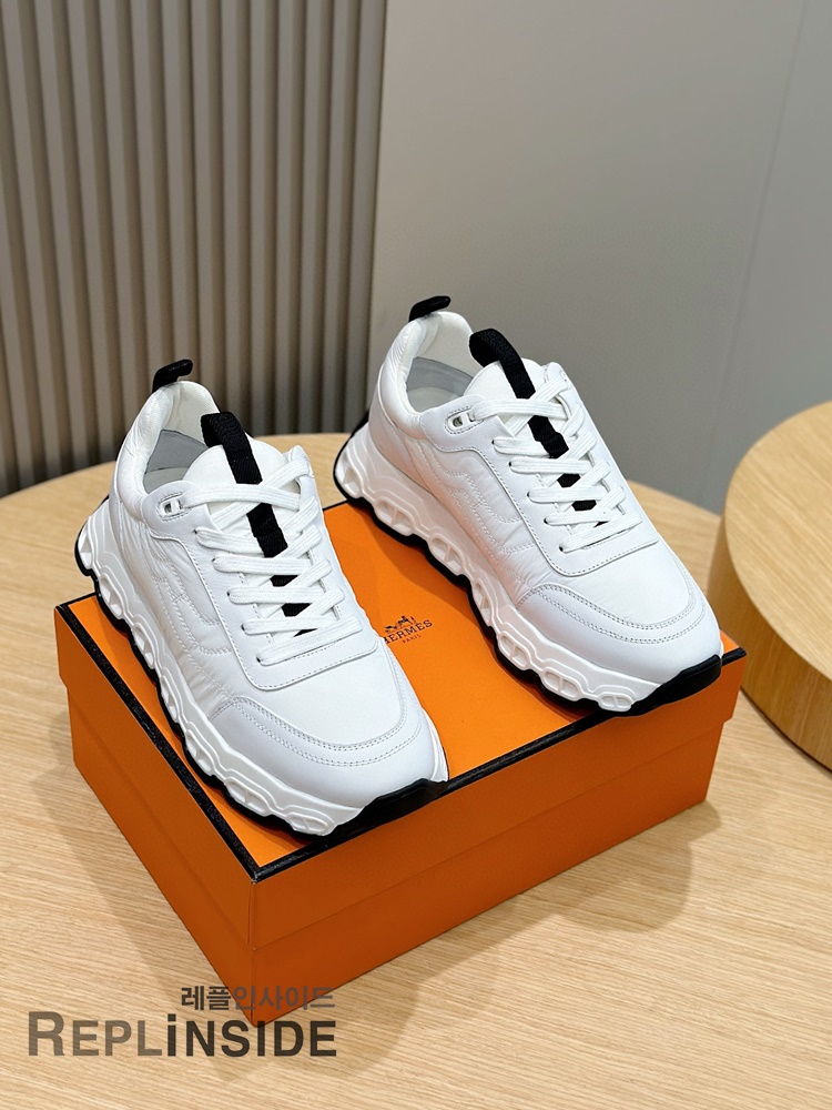 레플리카 명품 [HERMES] 에르메스 임펄스 스니커즈 남성용 - 앞면 실사
