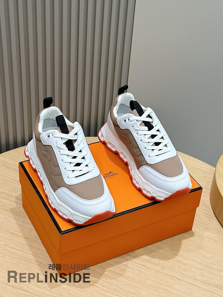 레플리카 명품 [HERMES] 에르메스 임펄스 스니커즈 남성용 - 앞면 실사