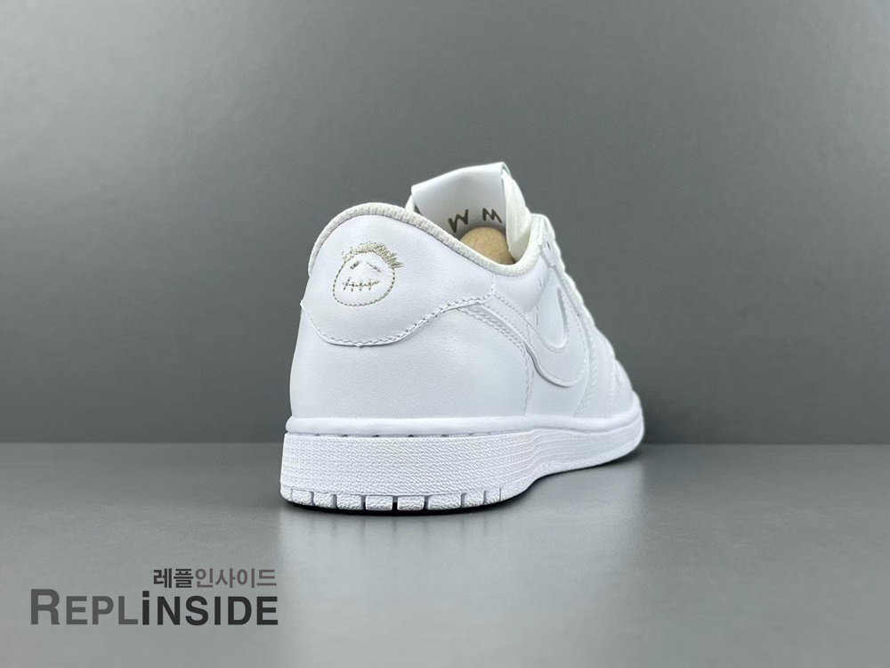 트래비스 스캇 조던 블랙팬텀 신발끈 디테일, 스캇조던, 레플리카스니커즈, 고퀄리티 스니커즈