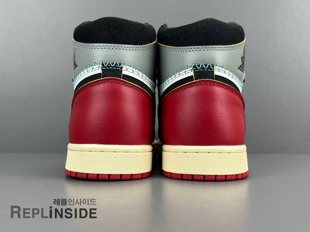 Union x Air Jordan 1 High OG Varsity Red Shadow Gray HV8563-600, 레플리카스니커즈, 레플리카운동화, 레플리카조던, AJ1, 남성스니커즈, 실사, 착샷, 인기, 리셀, 구매, 리뷰