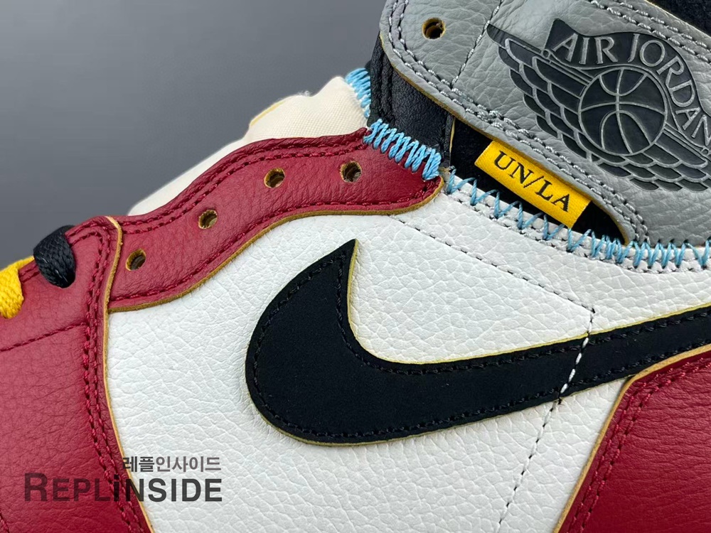 Union x Air Jordan 1 High OG Varsity Red Shadow Gray HV8563-600, 레플리카스니커즈, 레플리카운동화, 레플리카조던, AJ1, 남성운동화, 실사, 착샷, 인기, 리셀, 구매, 리뷰