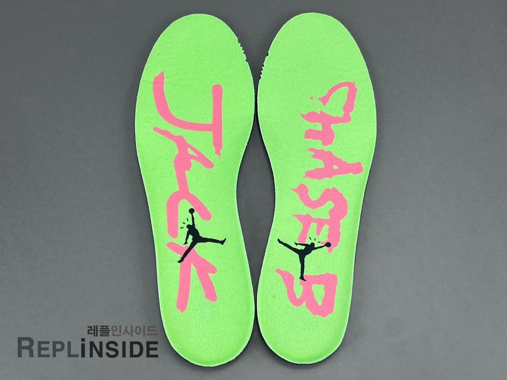 트래비스 스캇 조던 잭 블랙 IH7971-001 어퍼 텍스처 실사, 레플리카 추천, 운동화컷