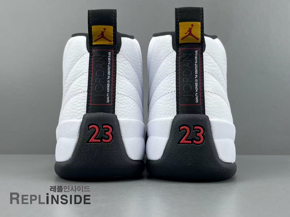 에어조던12 레플리카 택시 화이트 블랙 컬러 #에어조던12레트로택시 #레플리카조던12택시 #레플리카운동화추천 #조던12레플리카운동화 #레플조던12