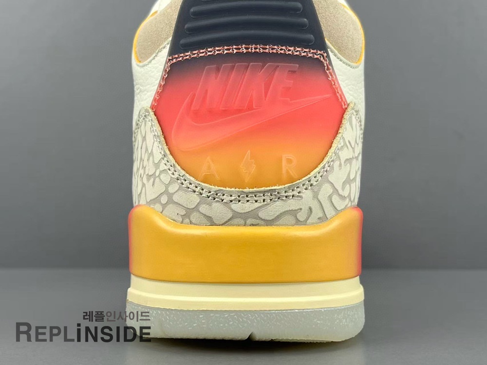제이 발빈 x 에어조던3 메데인 선셋 FN0344-901 패키지컷, 제이발빈, 에어조던3, 메데인선셋, 레플인사이드, 스니커즈 리뷰