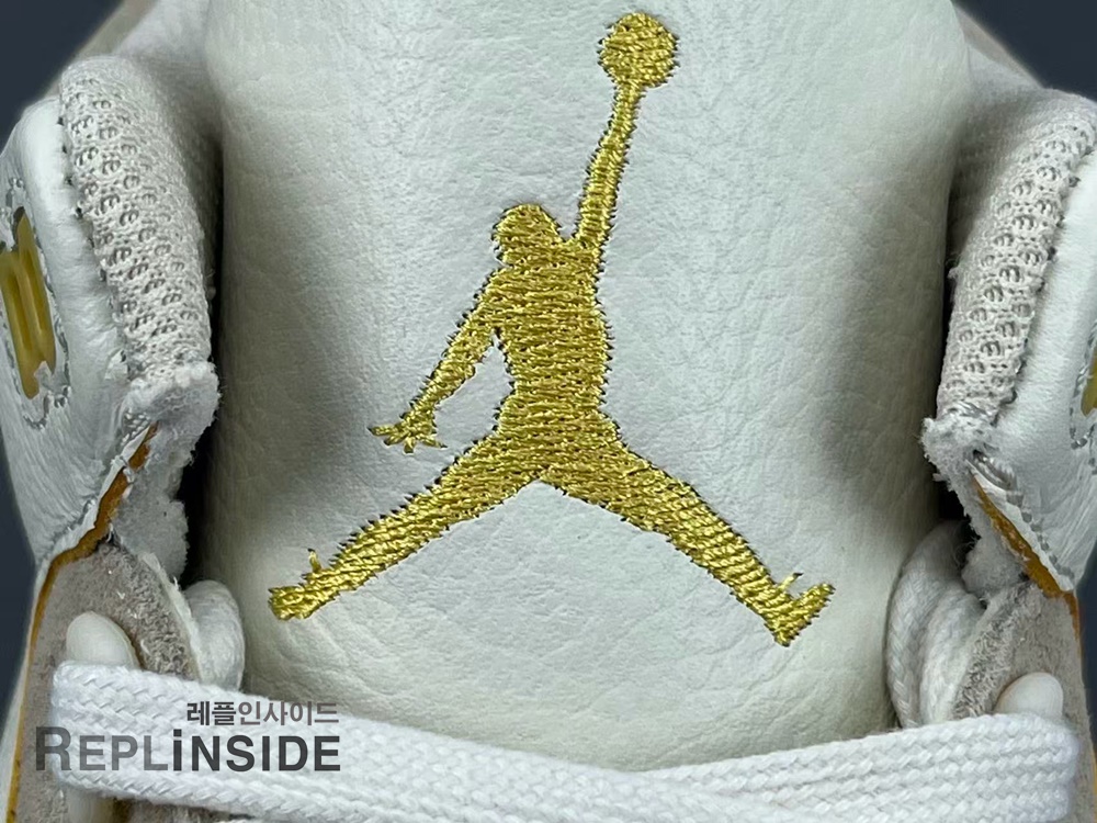 제이 발빈 x 에어조던3 메데인 선셋 FN0344-901 상단 디테일, 제이발빈, 에어조던3, 메데인선셋, 레플리카운동화, 실물컷