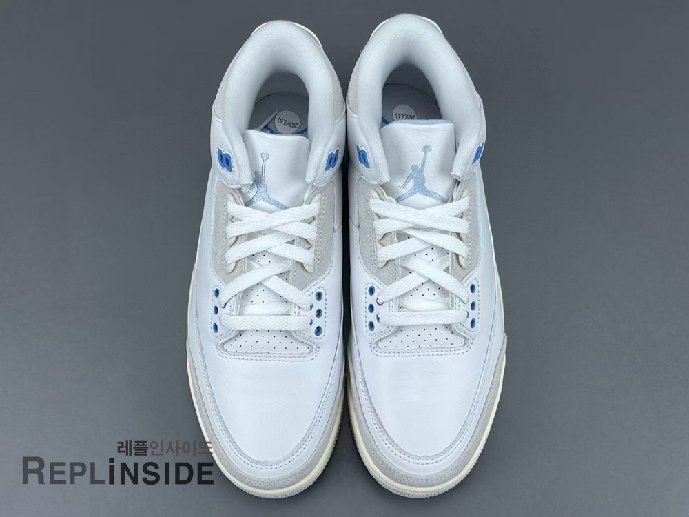 에어조던3 레트로 트루 앤 코퍼 CT8532-148 밑창 디테일, 에어조던3, 트루앤코퍼, 레트로 스니커즈, 레플리카운동화, 프리미엄 스니커즈