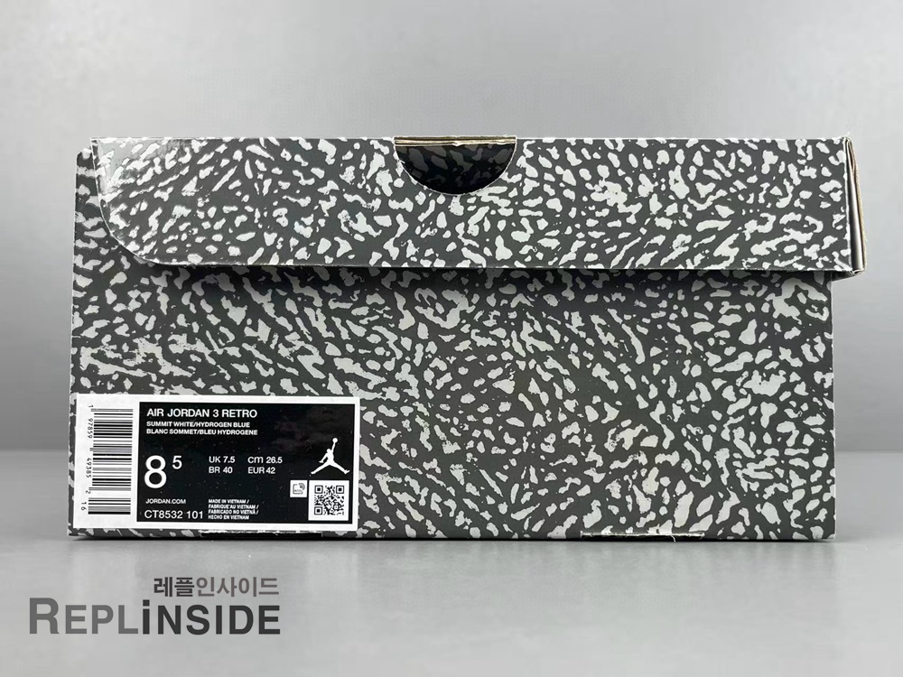 에어조던3 레트로 트루 앤 코퍼 CT8532-148 측면컷, 에어조던3, 트루앤코퍼, 레트로 스니커즈, 레플리카스니커즈, 실물 리뷰