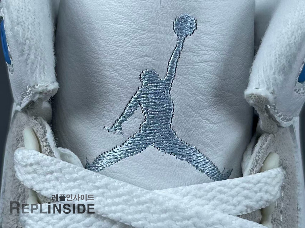 에어조던3 레트로 트루 앤 코퍼 CT8532-148 상단 디테일, 에어조던3, 트루앤코퍼, 레트로 스니커즈, 레플리카운동화, 실물컷