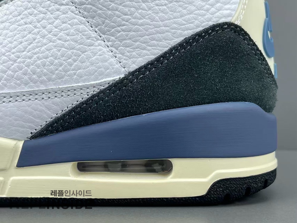 아 마 마니에르 x 나이키 에어조던3 OG SP 디퓨즈드 블루 HV8571-100 신발끈컷, 아마마니에르, 나이키, 에어조던3, OG, 디퓨즈드블루, 레플리카스니커즈, 스트릿룩, 실물 리뷰