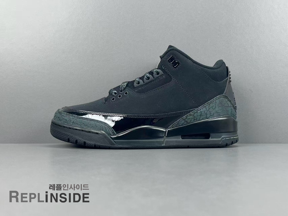에어조던3 하이 블랙 캣 CT8532-001, 나이키, 에어조던3, 블랙캣, 레플리카스니커즈, 스니커즈 실물 리뷰, 스트릿 패션