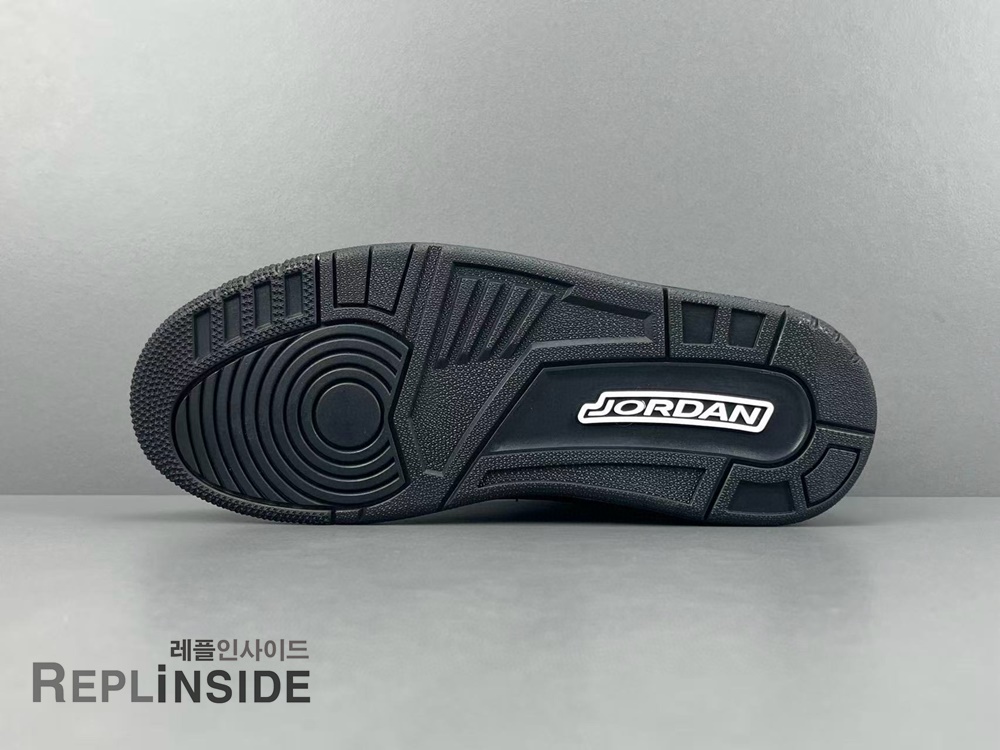 에어조던3 하이 블랙 캣 CT8532-001 인솔 디테일, 나이키, 에어조던3, 블랙캣, 레플리카스니커즈, 실물컷