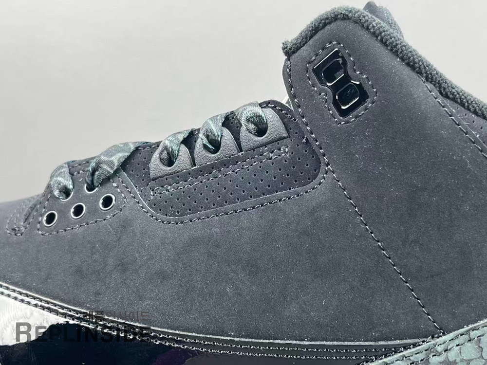 에어조던3 하이 블랙 캣 CT8532-001 밑창컷, 나이키, 에어조던3, 블랙캣, 나이키레플리카, 스니커즈 실물컷