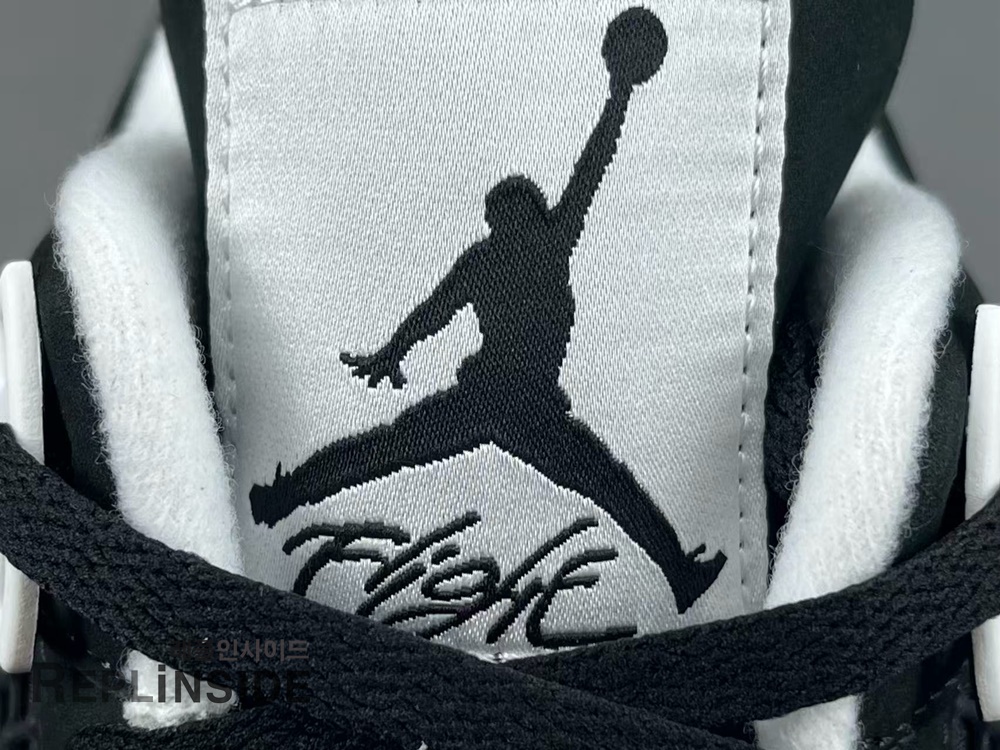 에어조던4 레트로 피어 2024 FQ8138-002 상단 디테일, AJ4, 레트로 피어, 레플리카운동화, 실물컷