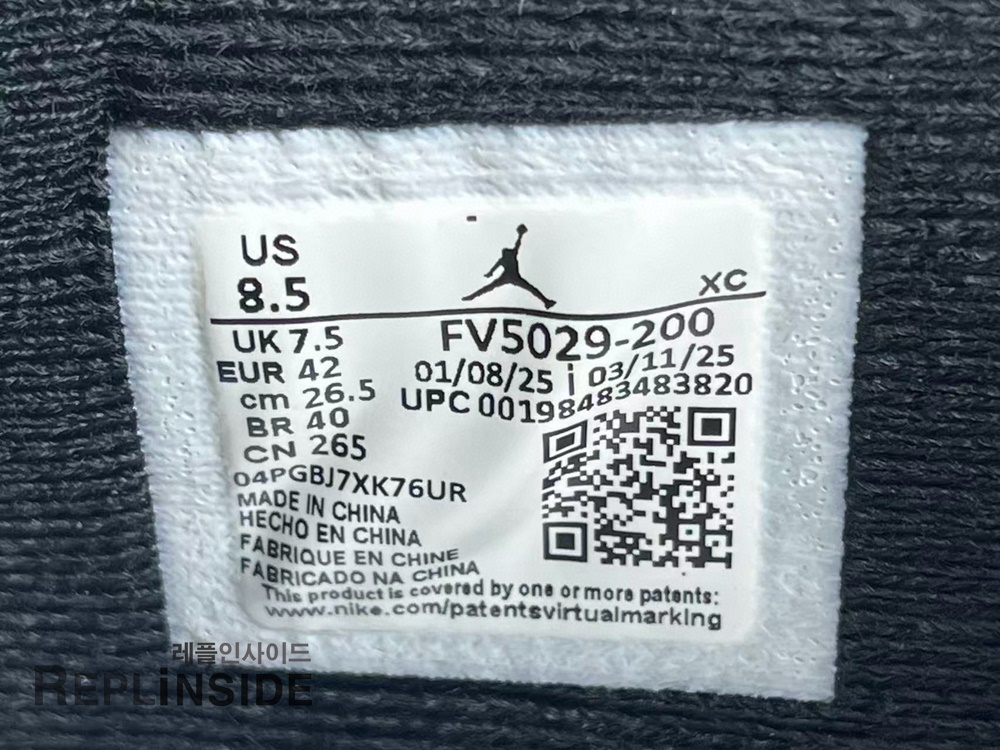 Air Jordan 4 Retro Cavestone Black FV5029-200, 레플리카스니커즈, 레플리카신발, AJ4, 실사, 착샷, 남성스니커즈, 인기, 리셀, 구매, 리뷰